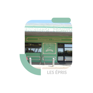 Logo - Collaboration avec la Boulangerie Pâtisserie Les Épris, située à Flogny La Chapelle dans l'Yonne